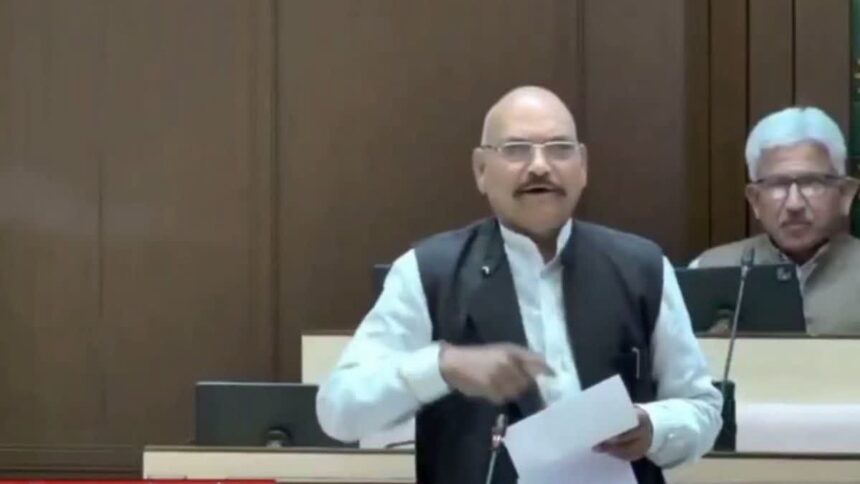 Bharatiya Janata Party MLA makes sexist remarks in Rajasthan Assembly. "The Bharatiya Janata Party has a son's budget, Congress has a daughter's budget."