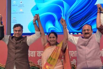 Ayushman Bharat and Atal Canteen - Bharatiya Janata Party in Delhi for a year as Rekha Gupta's public gaffe delays welfare rollout