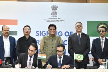 India and Gulf Cooperation Council countries sign terms of reference for FTA