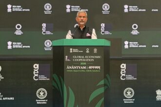 Economics will replace politics and security when nations make choices, Jaishankar says.
