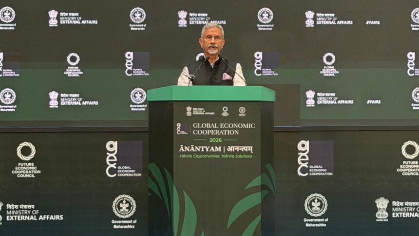 Economics will replace politics and security when nations make choices, Jaishankar says.