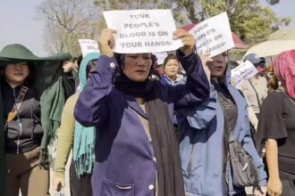 Manipur Kuki protests