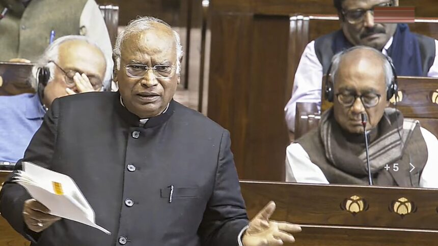 India-US trade deal will cause agitation like farm laws: Kharji warns Modi govt in Rajya Sabha