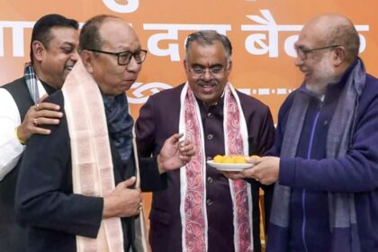 BJP Meirei Mla yumnam khemchand appointed as new CM of Manpur, deputy CM of KUKI-zo and Naga community