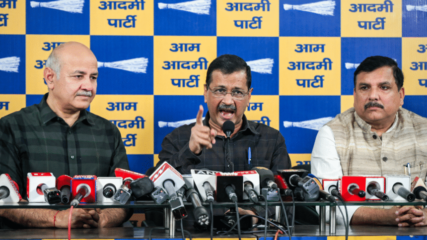 India's allies are going all out after the Delhi excise ruling and not Congress. Kejriwal asks did Rahul go to jail?