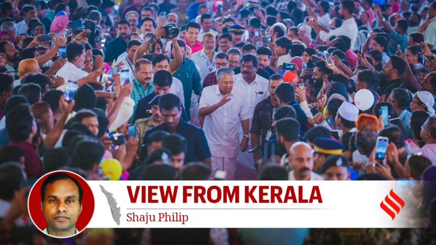 Vijayan Kerala LDF Left