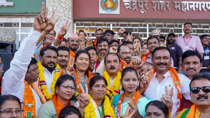 BJP's Sangeeta Khandekar elected Chandrapur's Mayor