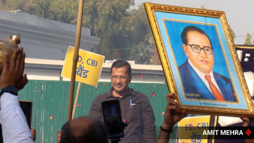 AAP national convener and former Delhi CM Arvind Kejriwal