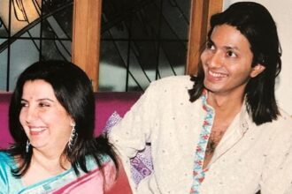Farah Khan with her husband Shirish Kunder
