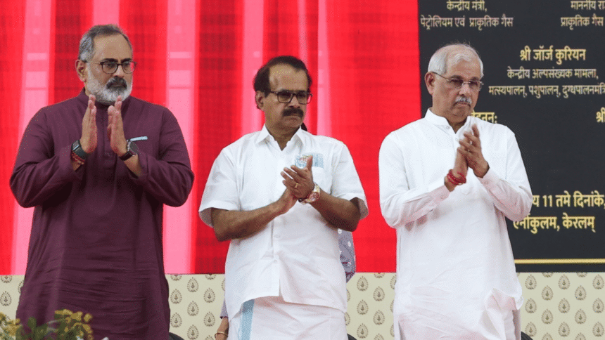 Kerala polls: Bharatiya Janata Party fields Chandrasekhar and Muraleedharan as close race looms in Thiruvananthapuram