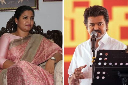 TVK women's wing leader Ranjana Nachiyar resigns to join DMK. Vijay says he didn't keep his promise