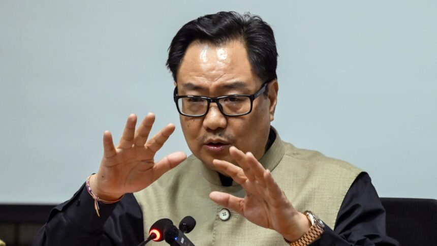 'Big blow to the country': Kiren Rijiju slams opposition parties for rejecting constitutional amendment bill