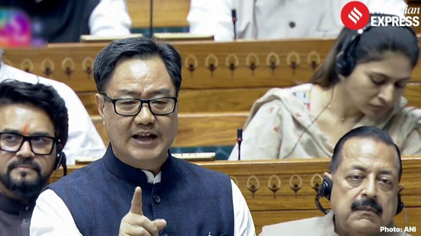 After a statement by S. Jaishankar in Parliament, Parliamentary Affairs Minister Kiren Rijiju accused the Opposition of being irresponsible