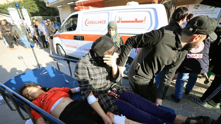 When war reaches the wards