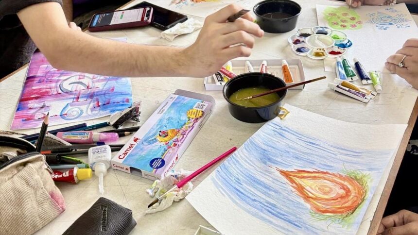 Art therapy expands mental health support: therapists