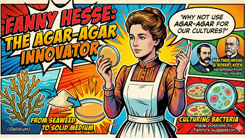 Fanny Angelina Hesse: The woman who changed microbiology with kitchen jelly