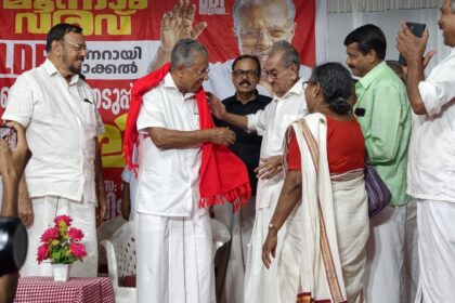 ‘Third coming’: On last stretch of campaign at his record-breaking seat, Kerala CM sees rousing welcomes, flash mobs