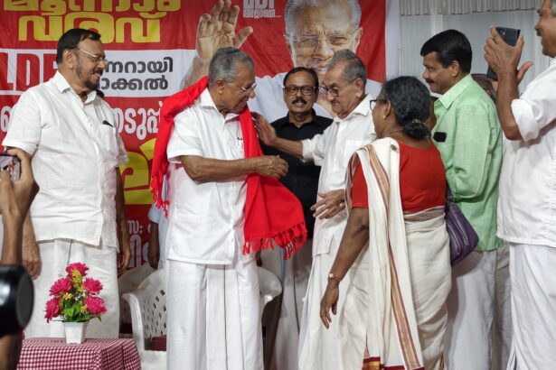 ‘Third coming’: On last stretch of campaign at his record-breaking seat, Kerala CM sees rousing welcomes, flash mobs