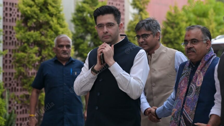 Transfer of Raghav Chadha-led AAP MPs to Bharatiya Janata Party reignites debate over 'merger' exception in anti-defection law