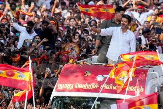 He shows up, then disappears: Vijay attacks DMK, but his sparse, unhurried campaign raises questions