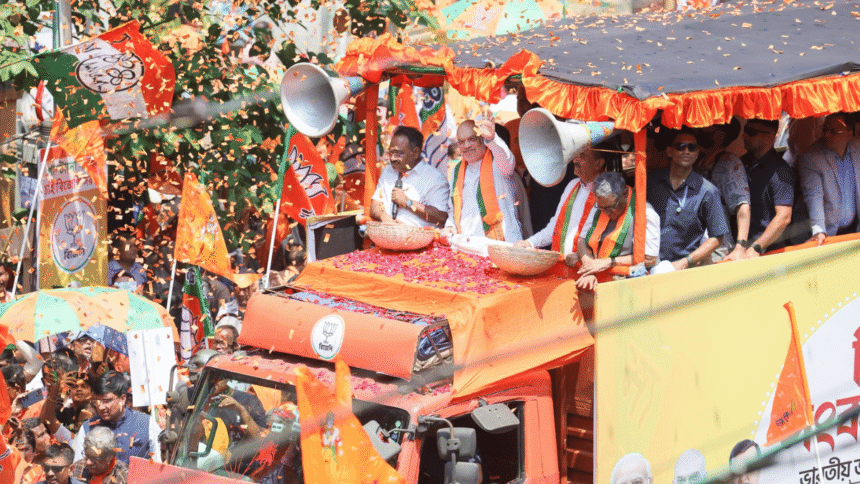 BJP's carpet bombing battle plan against Bengal - Amit Shah to camp for 15 days, top players to follow