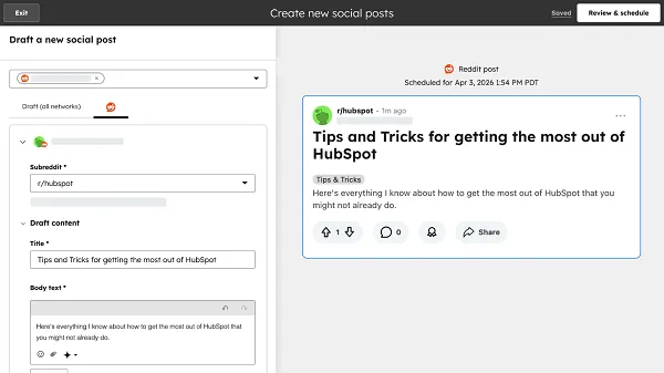 Reddit launches new public beta integration with HubSpot