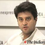 Union Minister Jyotiraditya Scindia