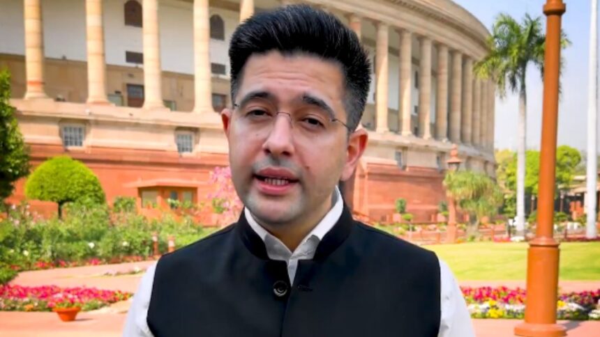 Raghav chadha, parliament, rajya sabha,