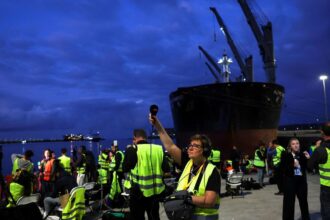 Cruise ship affected by hantavirus arrives in Spain's Canary Islands
