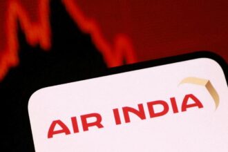 Why did Air India reduce its international flights?