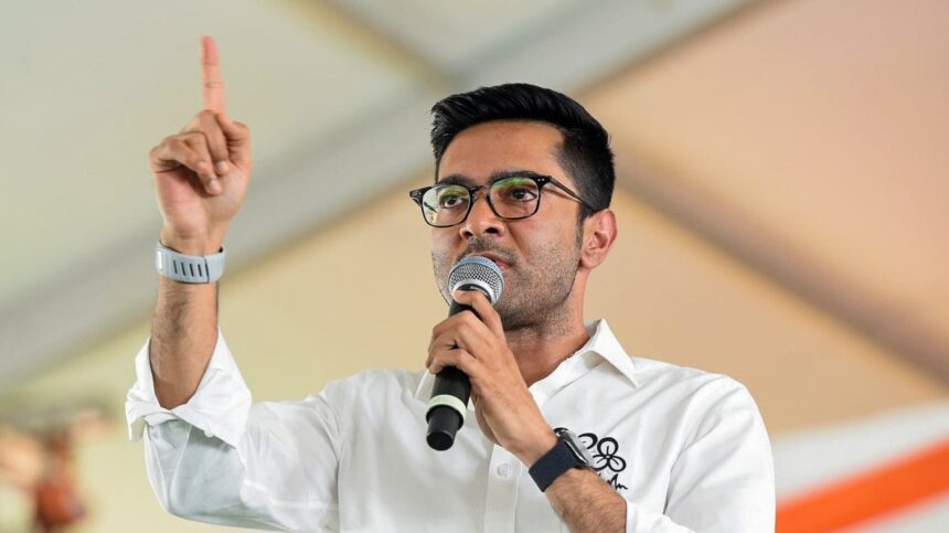 FIR accuses TMC's Abhishek Banerjee of giving 'inflammatory' speech ahead of West Bengal polls