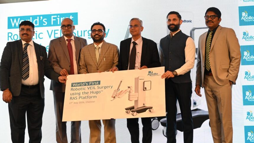 Apollo Hospital Chennai performs robotic cancer surgery for lymph node removal