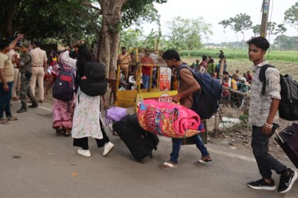 At Bengal border post, ‘fear’ drives many seeking to cross over to Bangladesh