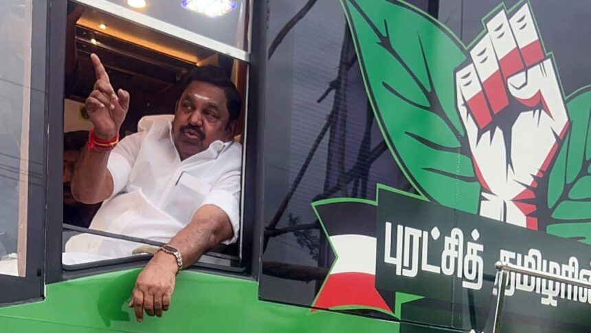 EPS, in first statement since AIADMK split, labels rebels' support for TVK during floor test as 'betrayal'