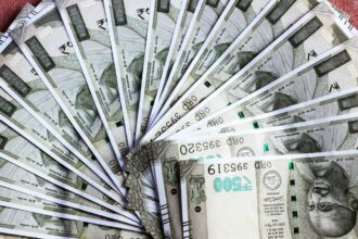 The rupee plunged by 82 paise to close at an all-time low of Rs 95.31 against the US dollar.