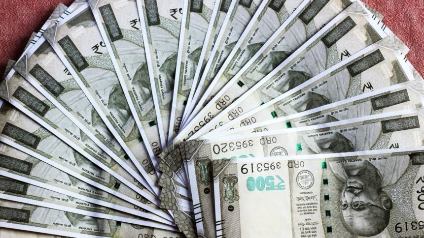 The rupee plunged by 82 paise to close at an all-time low of Rs 95.31 against the US dollar.
