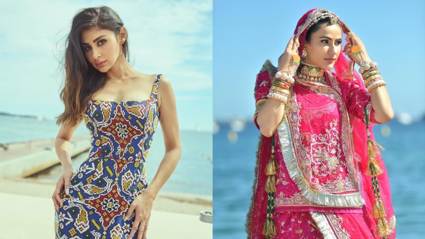 Cannes: Mouni Roy and Ruchi Gujjar
