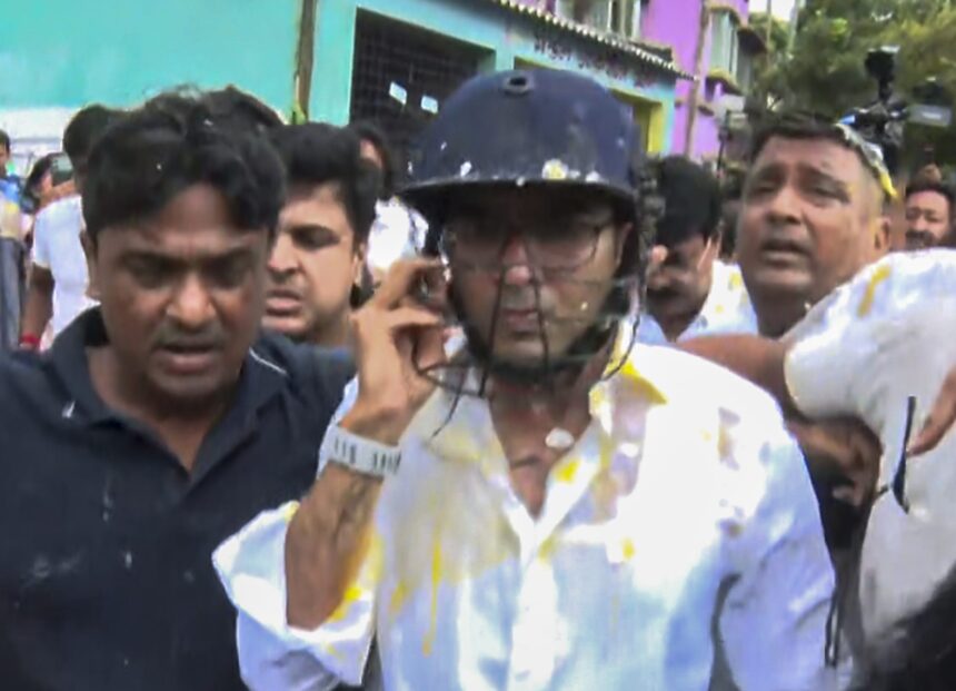 TMC leader Abhishek Banerjee 'attacked' during visit to Sonarpur