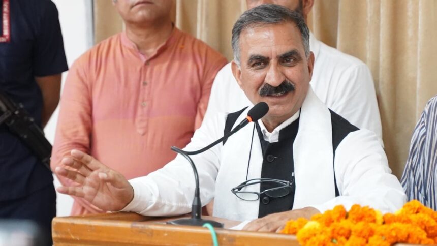 Himachal CM Sukhu