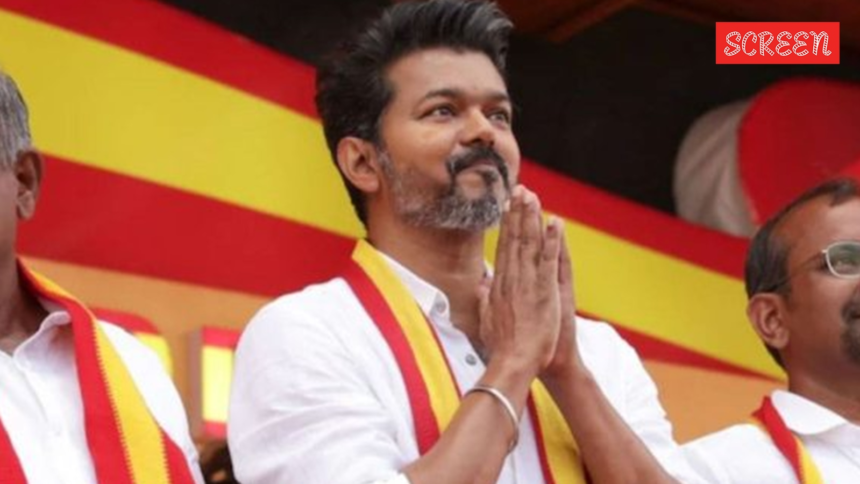 Actor turned politician Vijay