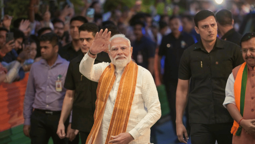 Those who stagnated women's reservations are now facing women's 'Aakrosh', PM Modi says in victory speech