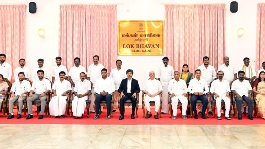 Mr. Vijay adds 23 members to his cabinet; Congress wins first Tamil Nadu seat in 60 years