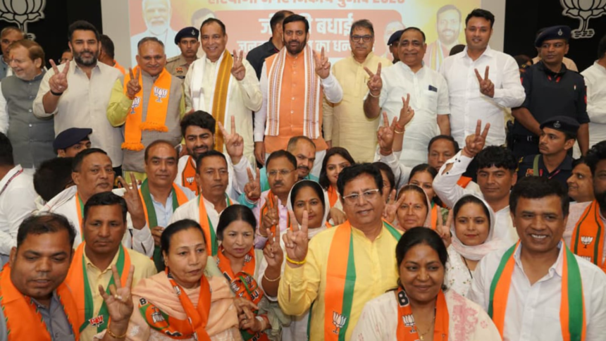 Haryana BJP civic polls