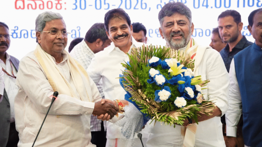 Shivakumar elected as Congress Legislative Party leader and sworn in as Karnataka CM on June 3