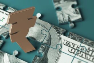 The rupee appreciated by 73 paise to close at Rs 94.85 against the US dollar.
