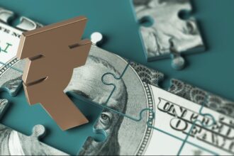 The rupee depreciated by 25 paise to close at Rs 94.47 against the US dollar.