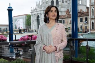 Nita Ambani at the Venice Biennale