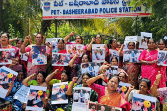 BRS demands resignation of Union Minister Bandi Sanjay after son arrested on charges of sexual assault of minor