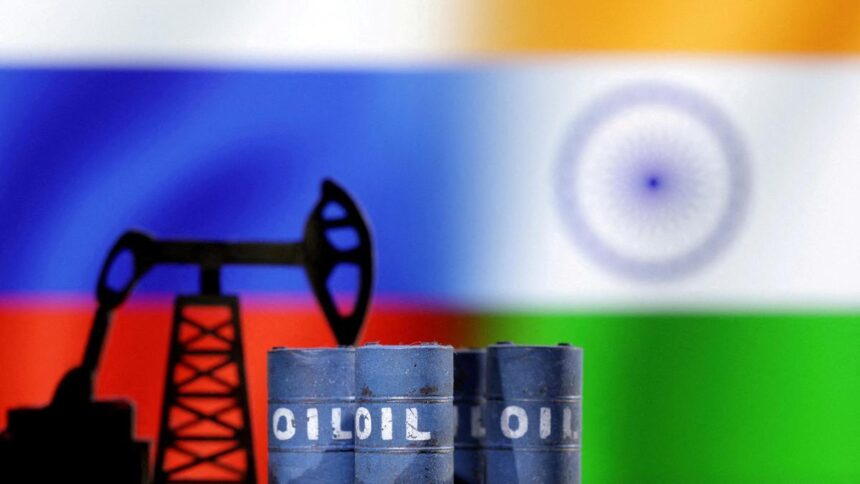 The share of Russian crude oil in India's imports will rise to 38%, and premium payments will jump 425% in April 2026.