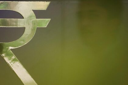 The rupee depreciated by 50 paise to close at Rs 95.75 against the US dollar.